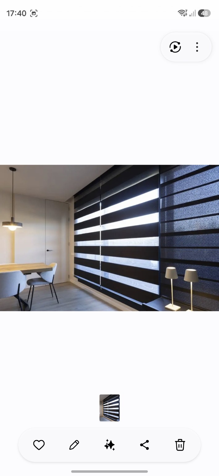 Store intérieur jour et nuit Bandalux